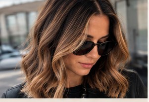 Subtle Babylights on Brown Hair